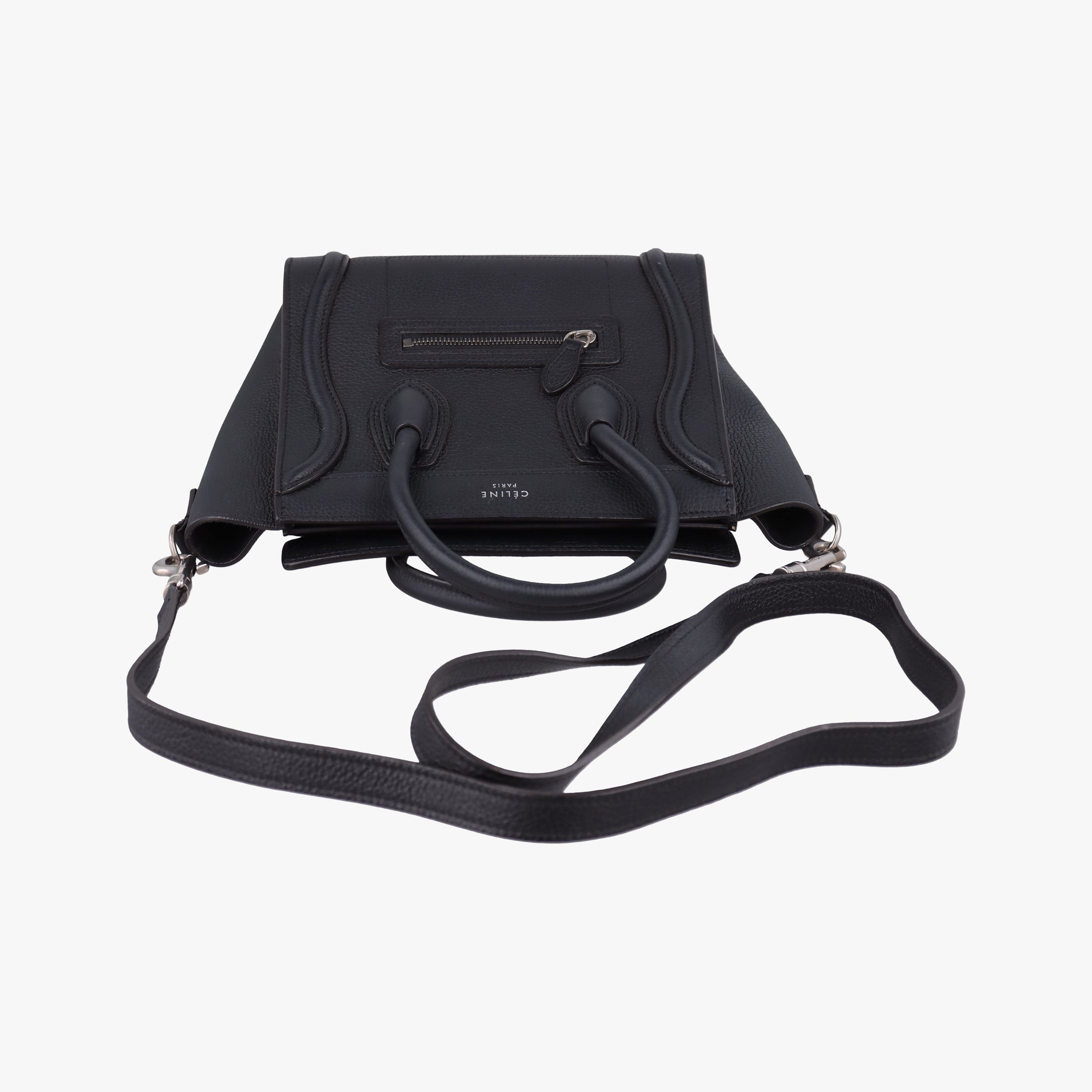 Luggage nano Shopper Black Leather F-CU-2148ラゲージナノショッパー ブラック レザー F-CU-2148