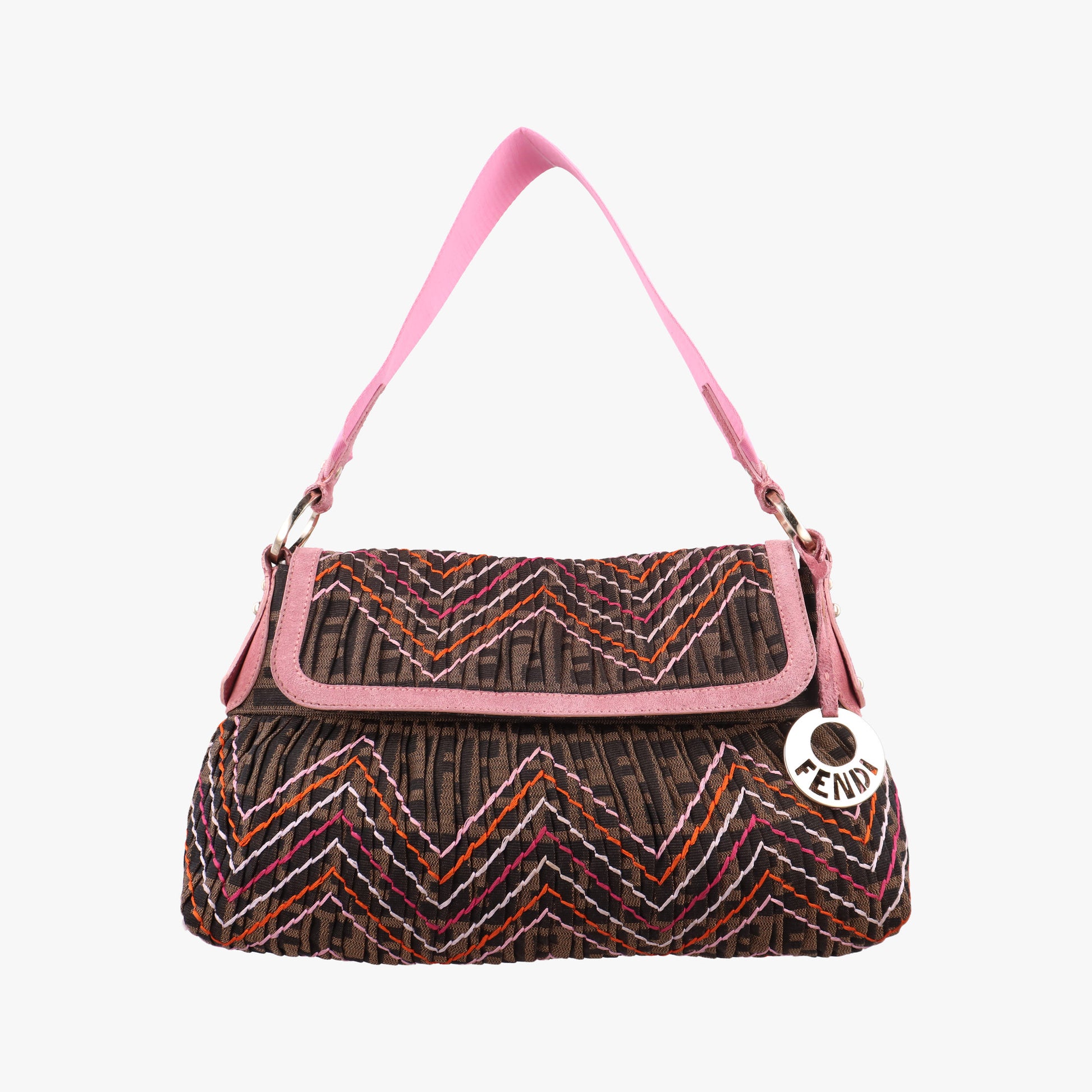 Zucca Chef Brown x Pink canvas 8BR445 2305/8BR445/MXM/058ズッカ シェフ ブラウン x ピンク キャンバス 8BR445 2305/8BR445/MXM/058