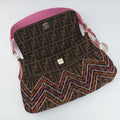 Zucca Chef Brown x Pink canvas 8BR445 2305/8BR445/MXM/058ズッカ シェフ ブラウン x ピンク キャンバス 8BR445 2305/8BR445/MXM/058