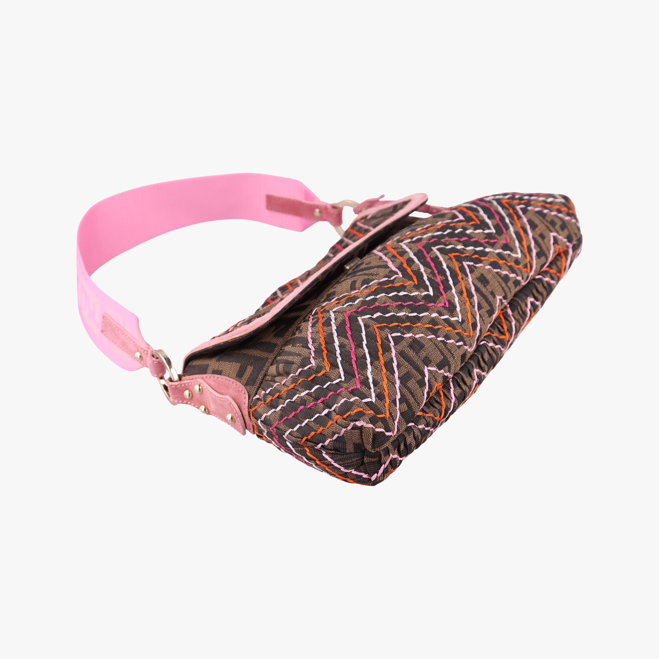 Zucca Chef Brown x Pink canvas 8BR445 2305/8BR445/MXM/058ズッカ シェフ ブラウン x ピンク キャンバス 8BR445 2305/8BR445/MXM/058