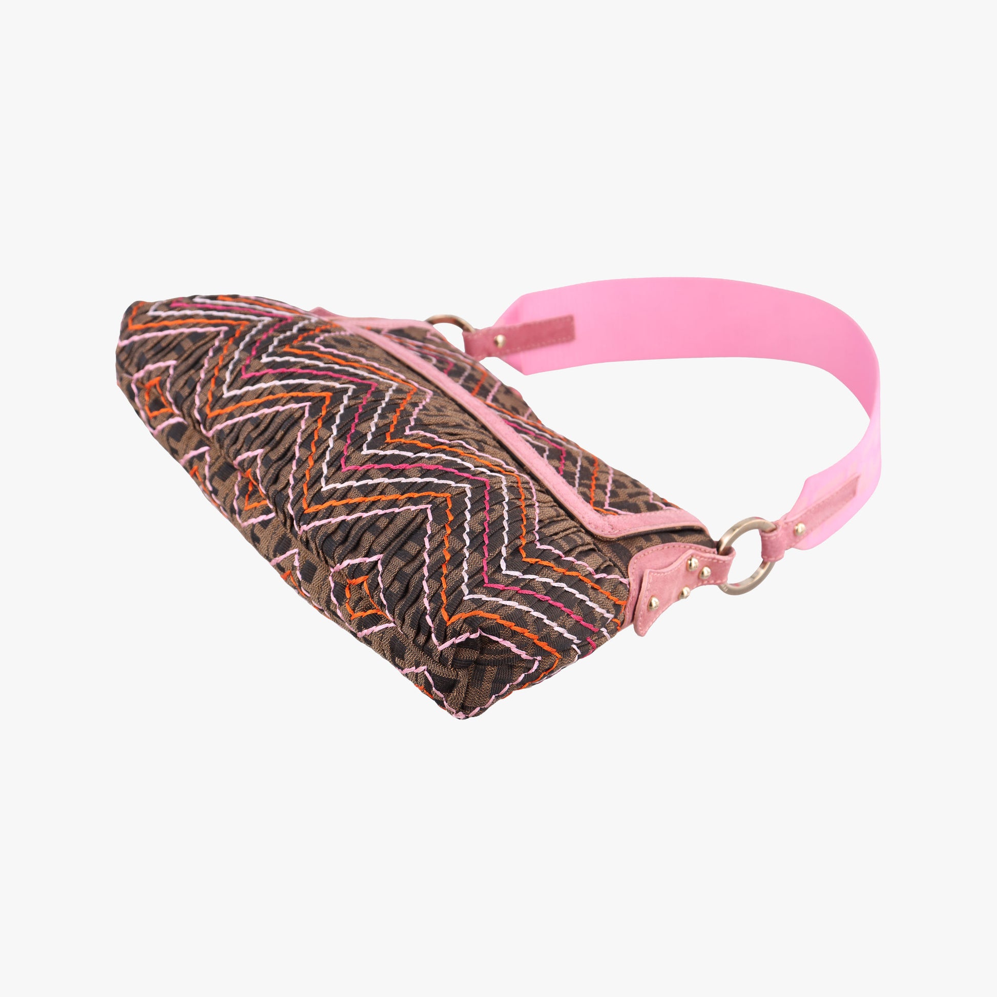 Zucca Chef Brown x Pink canvas 8BR445 2305/8BR445/MXM/058ズッカ シェフ ブラウン x ピンク キャンバス 8BR445 2305/8BR445/MXM/058