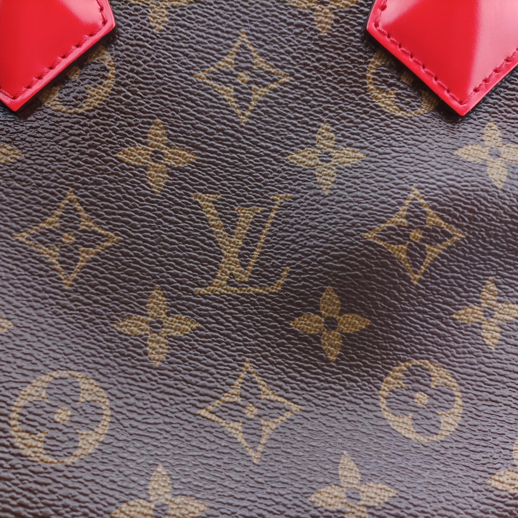 PHENIX PM brown×COQUELICOT Monogram Canvas×calf leather M41537 CA5105フェニックスPM モノグラム/ブラウン×コクリコ モノグラムキャンバス×カーフレザー M41537 CA5105
