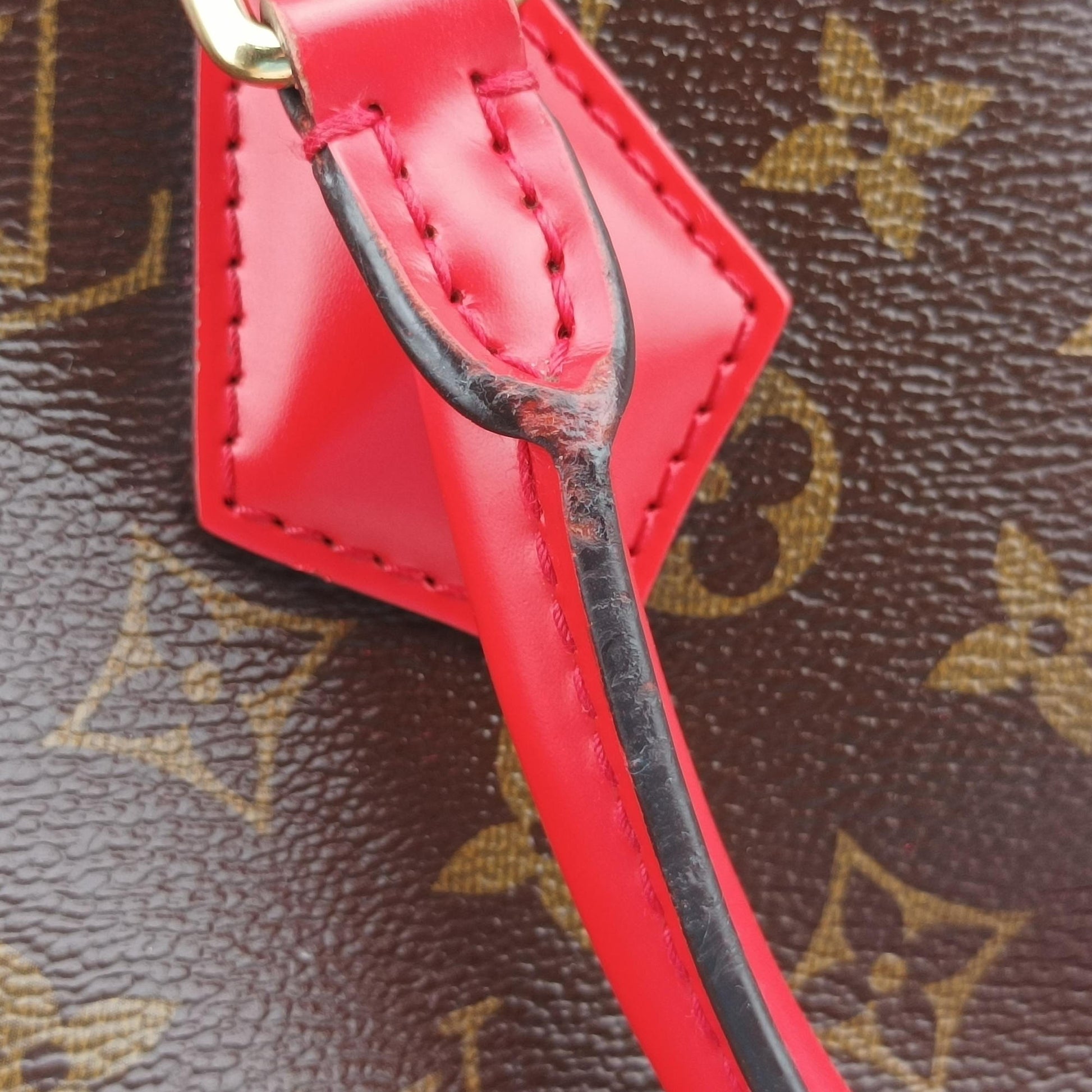 PHENIX PM brown×COQUELICOT Monogram Canvas×calf leather M41537 CA5105フェニックスPM モノグラム/ブラウン×コクリコ モノグラムキャンバス×カーフレザー M41537 CA5105