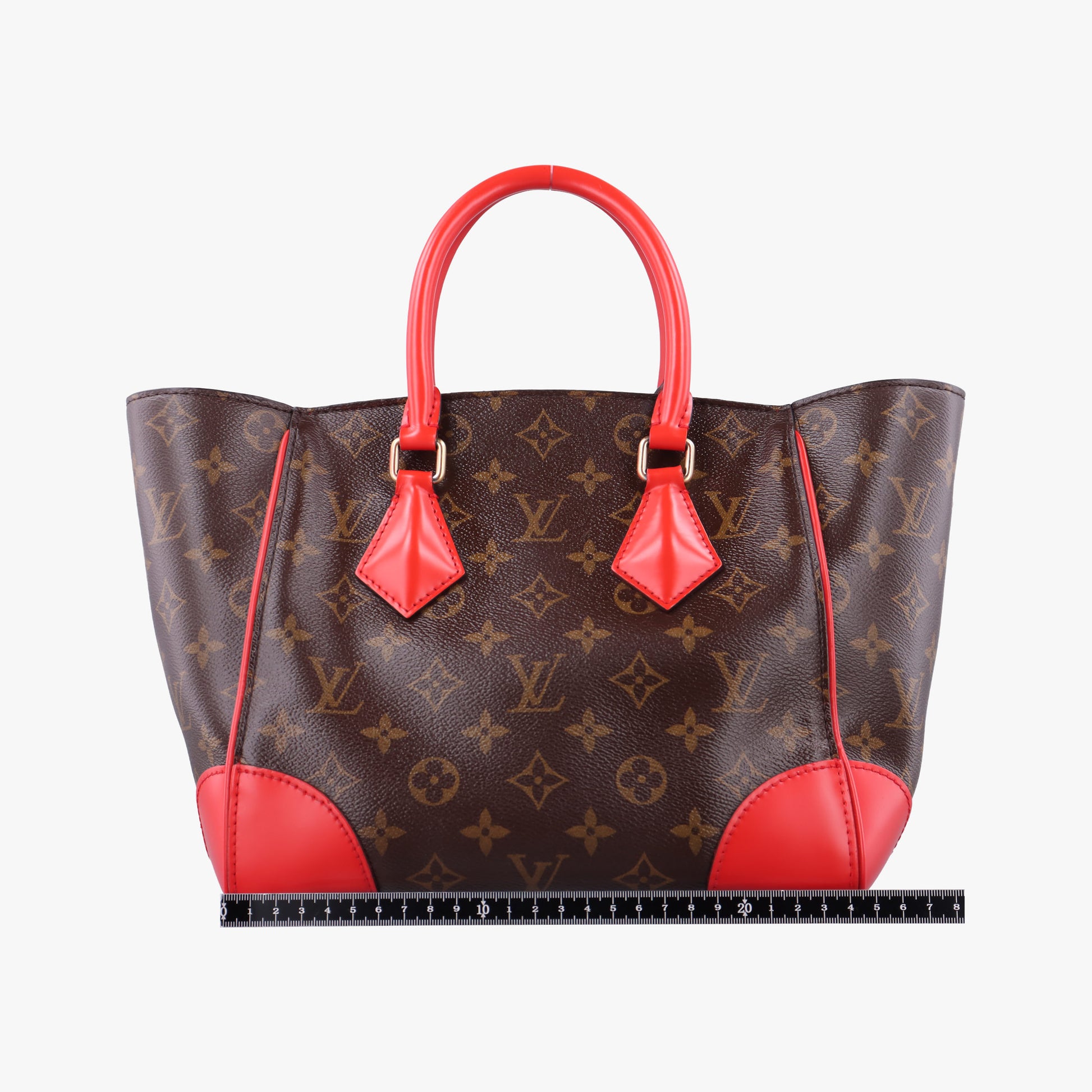 PHENIX PM brown×COQUELICOT Monogram Canvas×calf leather M41537 CA5105フェニックスPM モノグラム/ブラウン×コクリコ モノグラムキャンバス×カーフレザー M41537 CA5105