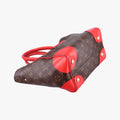 PHENIX PM brown×COQUELICOT Monogram Canvas×calf leather M41537 CA5105フェニックスPM モノグラム/ブラウン×コクリコ モノグラムキャンバス×カーフレザー M41537 CA5105