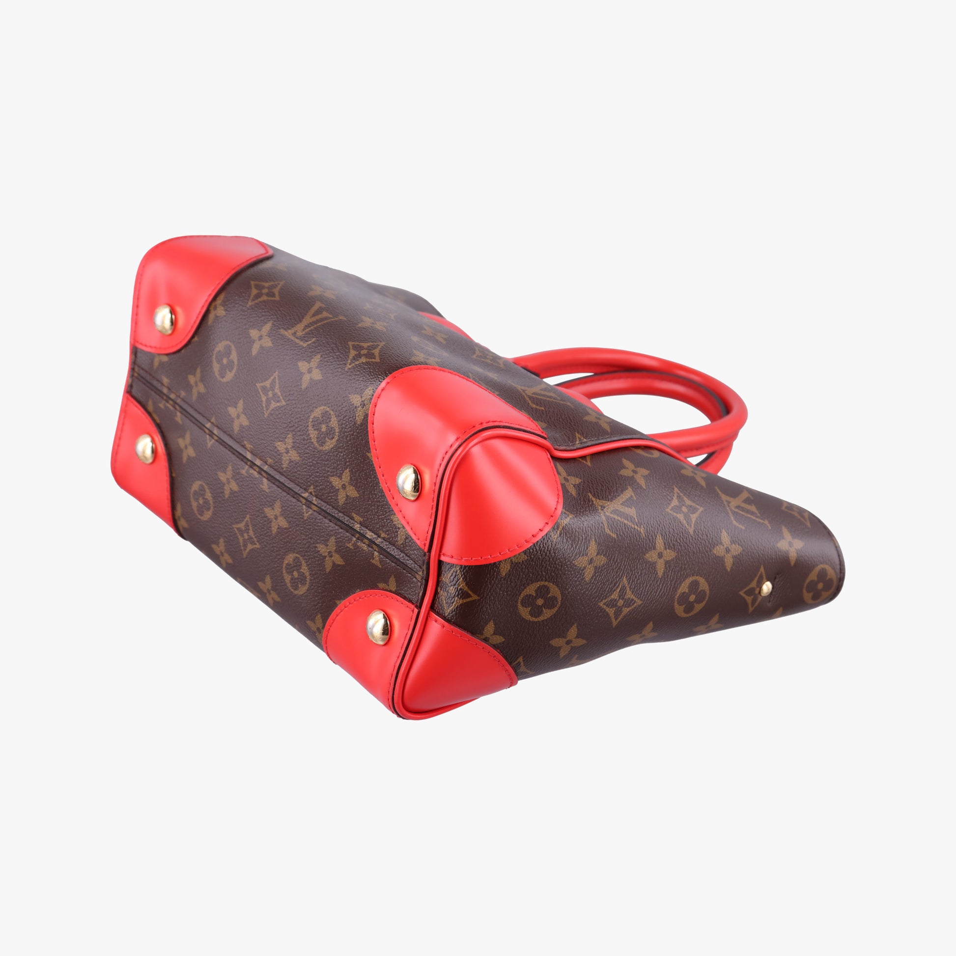 PHENIX PM brown×COQUELICOT Monogram Canvas×calf leather M41537 CA5105フェニックスPM モノグラム/ブラウン×コクリコ モノグラムキャンバス×カーフレザー M41537 CA5105