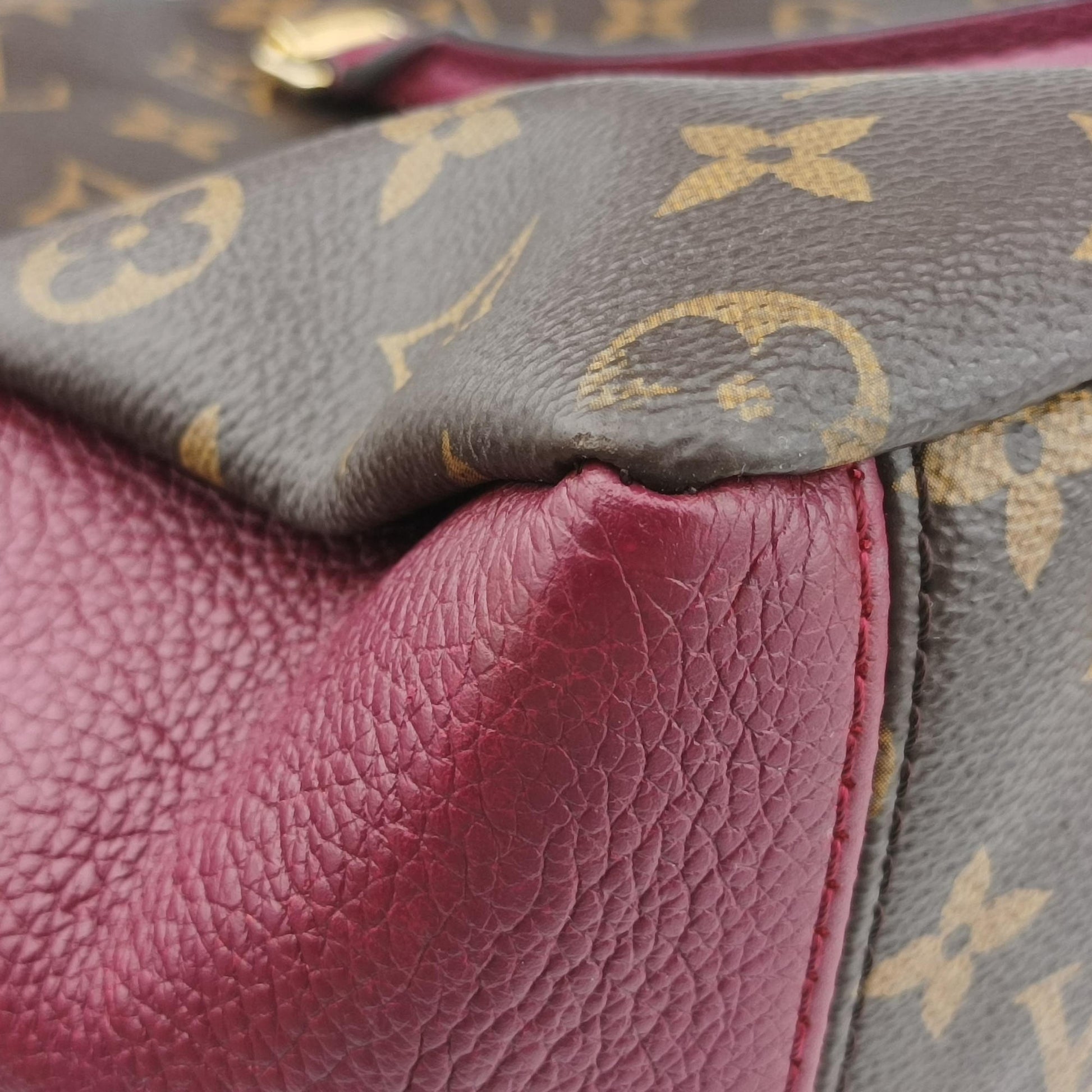PALLAS Brown×RAISIN Monogram Canvas×calf leather M42810 SN1168パラス モノグラム/ブラウン×レザン モノグラムキャンバス×カーフレザー M42810 SN1168