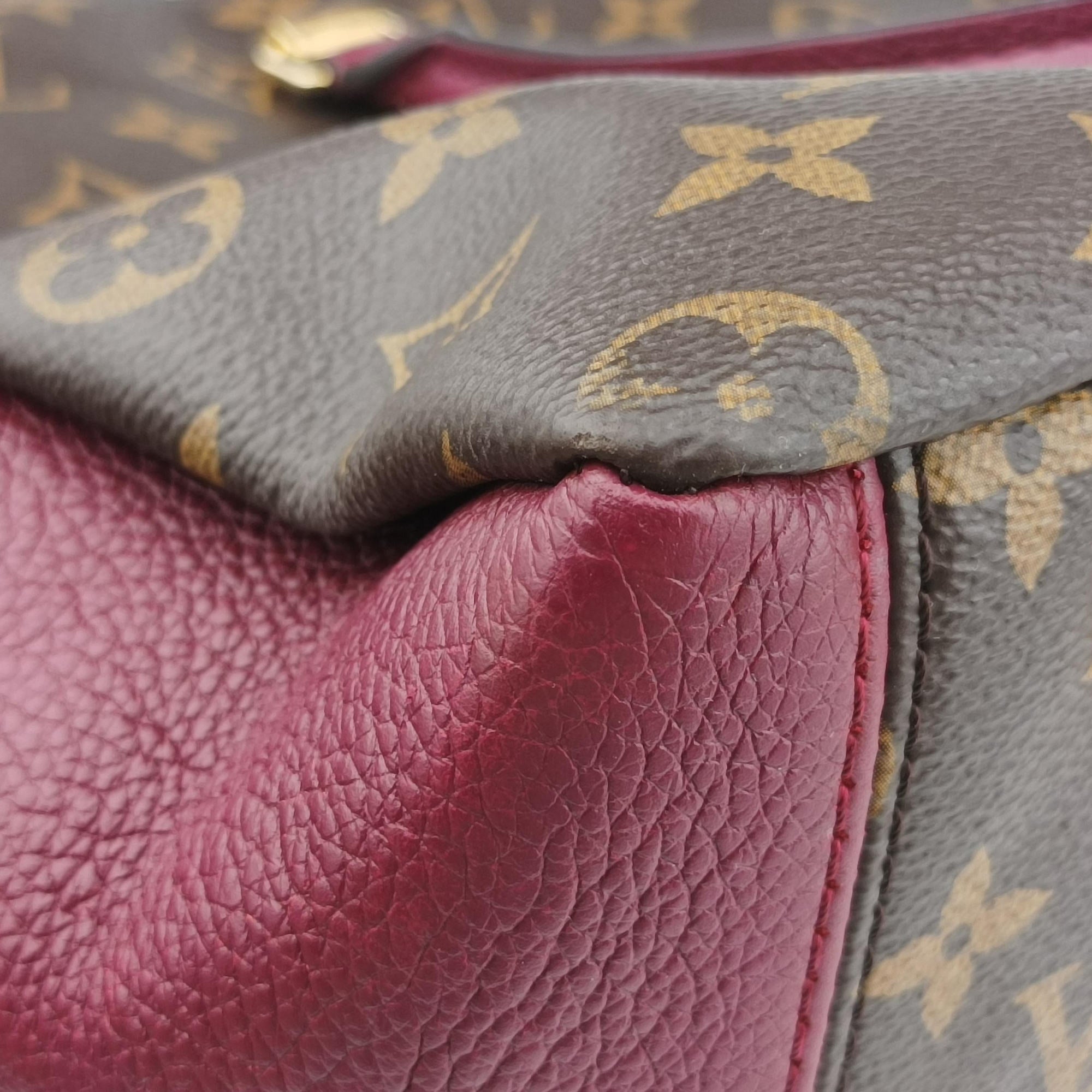 PALLAS Brown×RAISIN Monogram Canvas×calf leather M42810 SN1168パラス モノグラム/ブラウン×レザン モノグラムキャンバス×カーフレザー M42810 SN1168