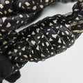 Laser-cut Floral Applique Limited Edition Black Leather 278224 VT610 9613 EPEV 2011 3806 A限定 フラワー パッチワーク ブラック レザー 278224 VT610 9613 EPEV 2011 3806 A