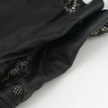 Laser-cut Floral Applique Limited Edition Black Leather 278224 VT610 9613 EPEV 2011 3806 A限定 フラワー パッチワーク ブラック レザー 278224 VT610 9613 EPEV 2011 3806 A