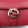Interlocking G Red Leather 510304 I025750574インターロッキングG レッド レザー 510304 I025750574