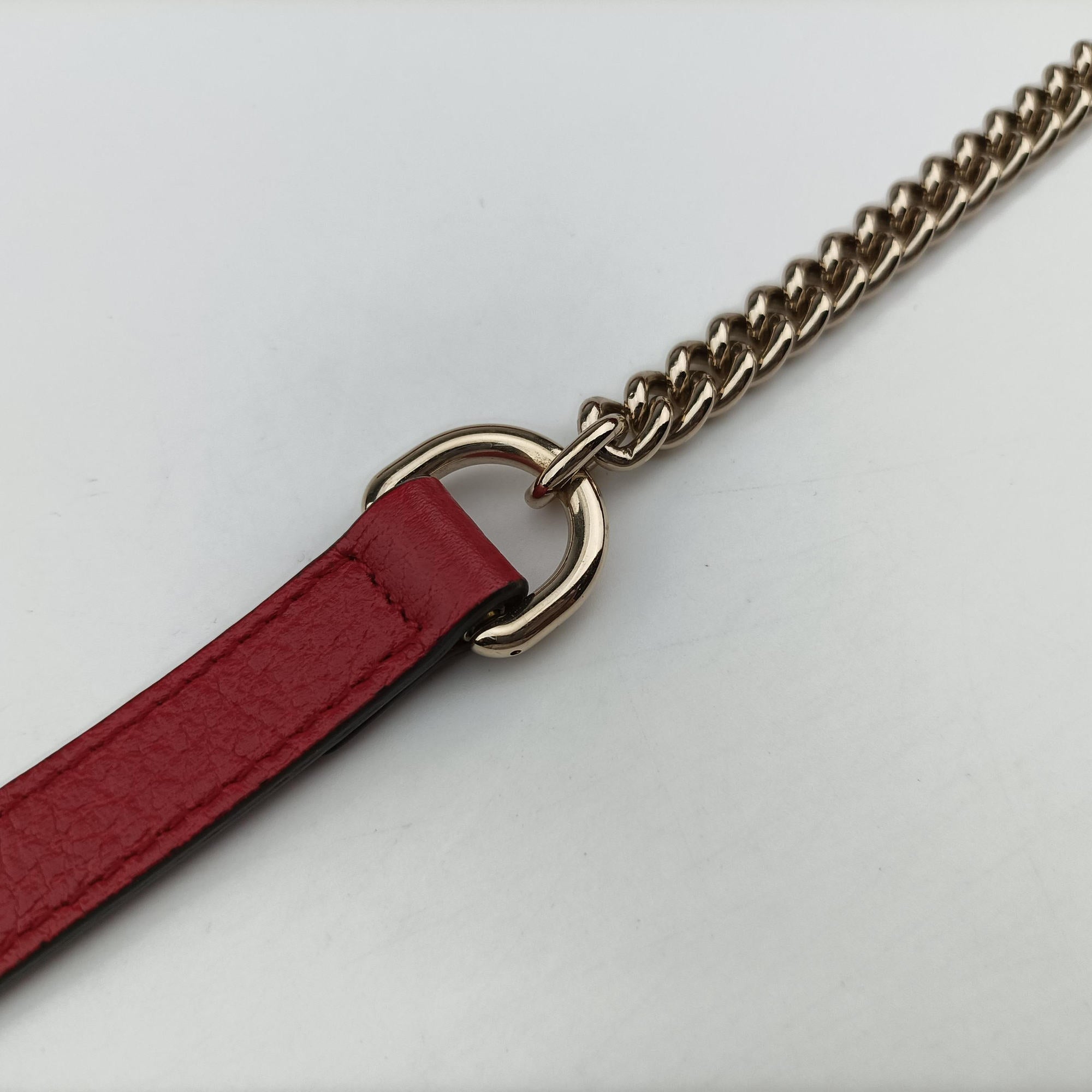 Interlocking G Red Leather 510304 I025750574インターロッキングG レッド レザー 510304 I025750574