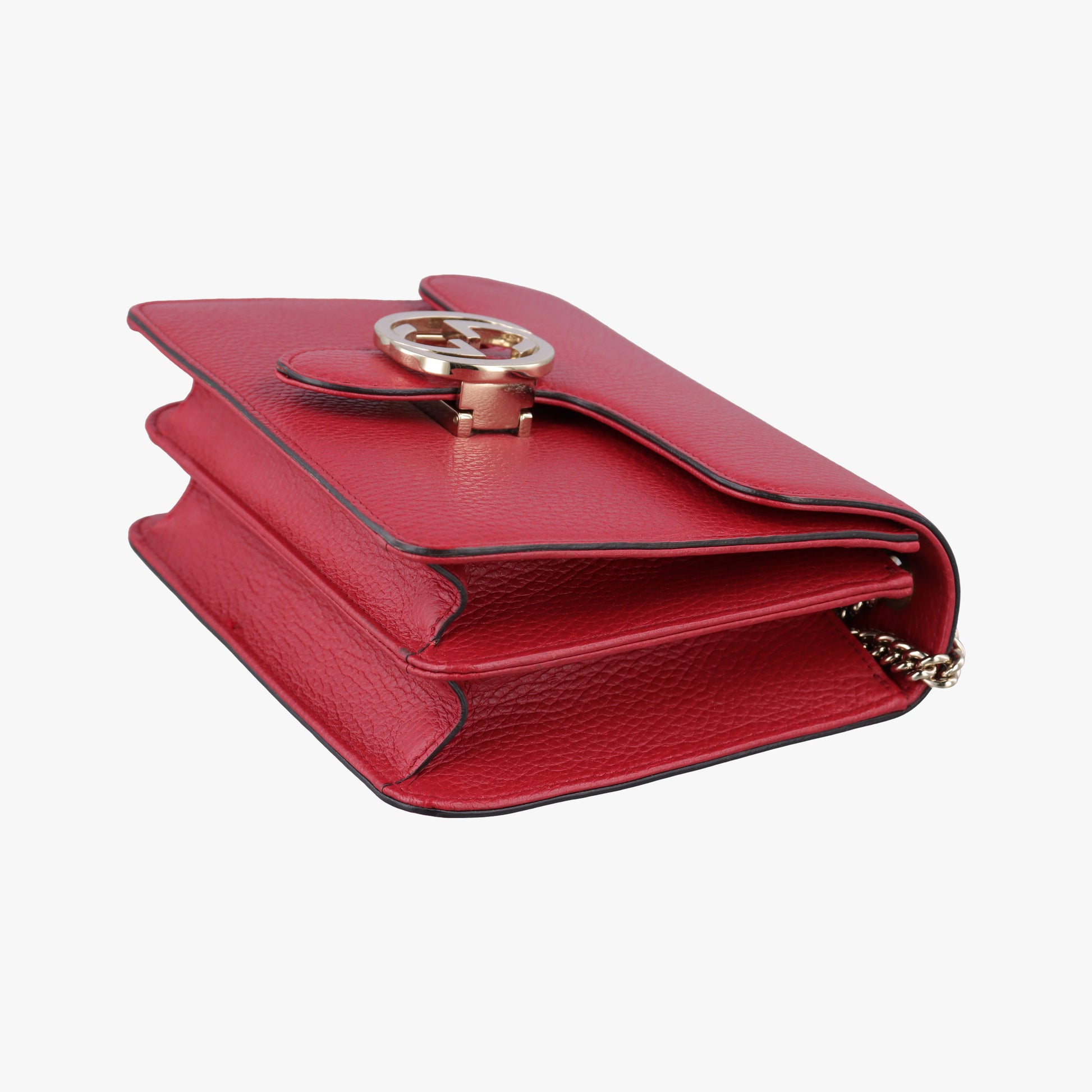 Interlocking G Red Leather 510304 I025750574インターロッキングG レッド レザー 510304 I025750574