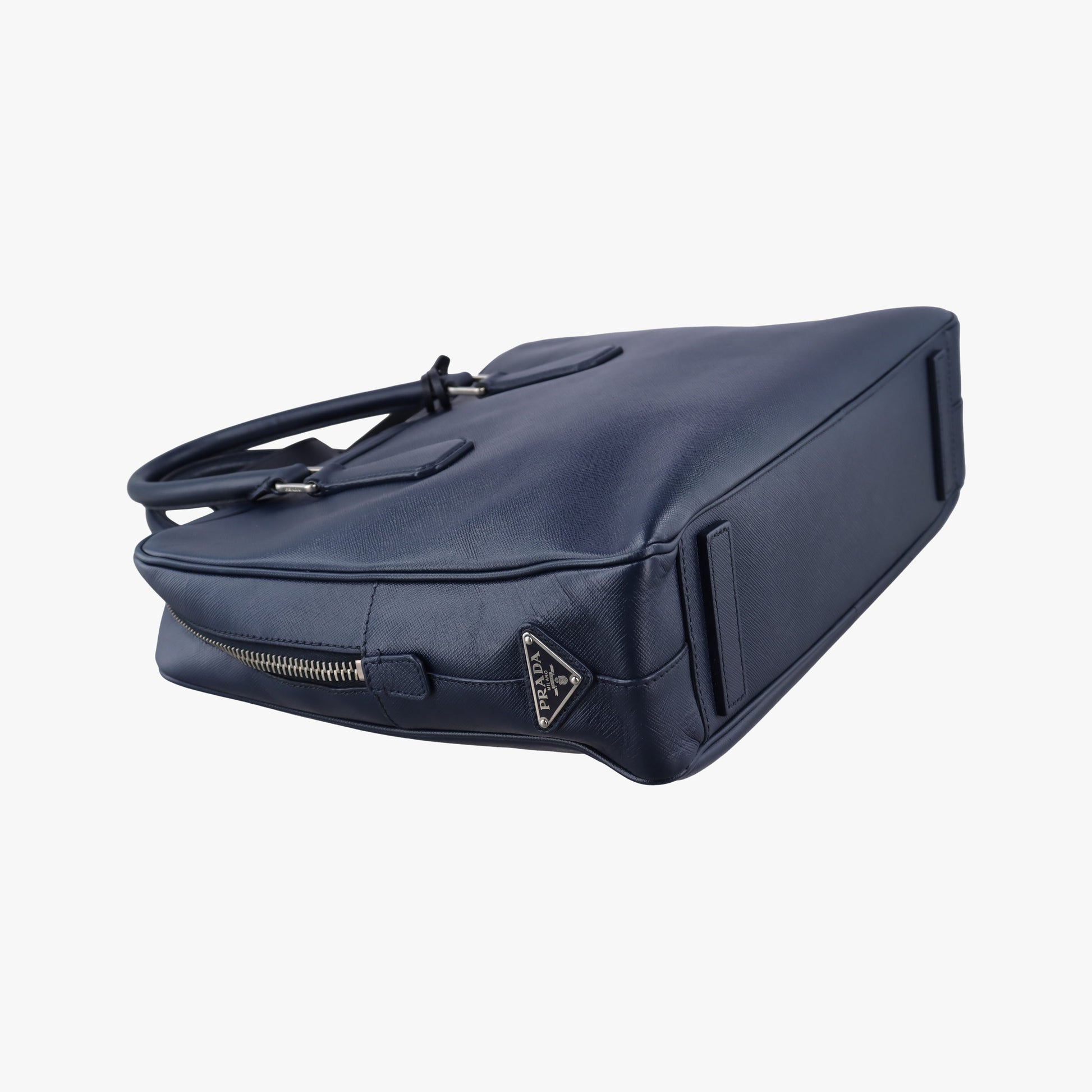 Briefcase Navy SAFFIANO Leather VS305M 173 7/Rブリーフケース ネイビー サフィアーノレザー VS305M 173 7/R