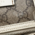 GG plus Spring Joy GG Supreme BEIGE×WHITE PVC coated canvas×leather 193603 A6915278GGプラス ジョイ GGスプリーム ベージュ×ホワイト PVCコーティングキャンバス×レザー 193603 A6915278