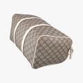 GG plus Spring Joy GG Supreme BEIGE×WHITE PVC coated canvas×leather 193603 A6915278GGプラス ジョイ GGスプリーム ベージュ×ホワイト PVCコーティングキャンバス×レザー 193603 A6915278