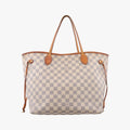 Neverfull MM Azur Damier Canvas N51107 SA4100ネヴァーフルMM アズール ダミエキャンバス N51107 SA4100