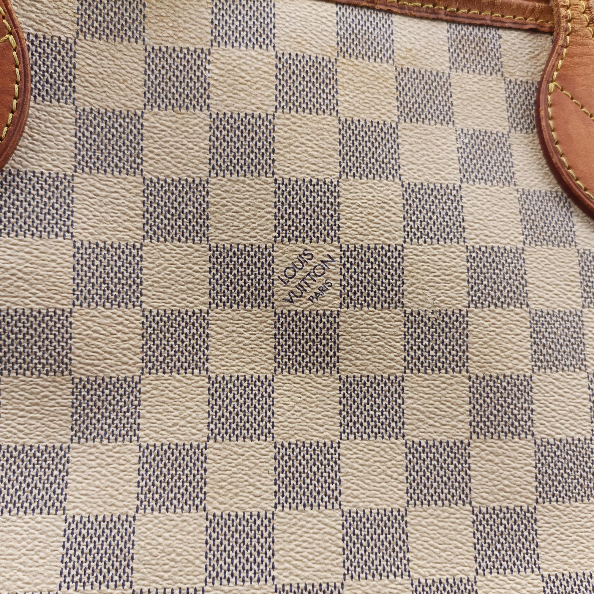 Neverfull MM Azur Damier Canvas N51107 SA4100ネヴァーフルMM アズール ダミエキャンバス N51107 SA4100