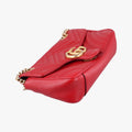 GG Marmont Red Leather 443497 E022040071GGマーモント レッド レザー 443497 E022040071