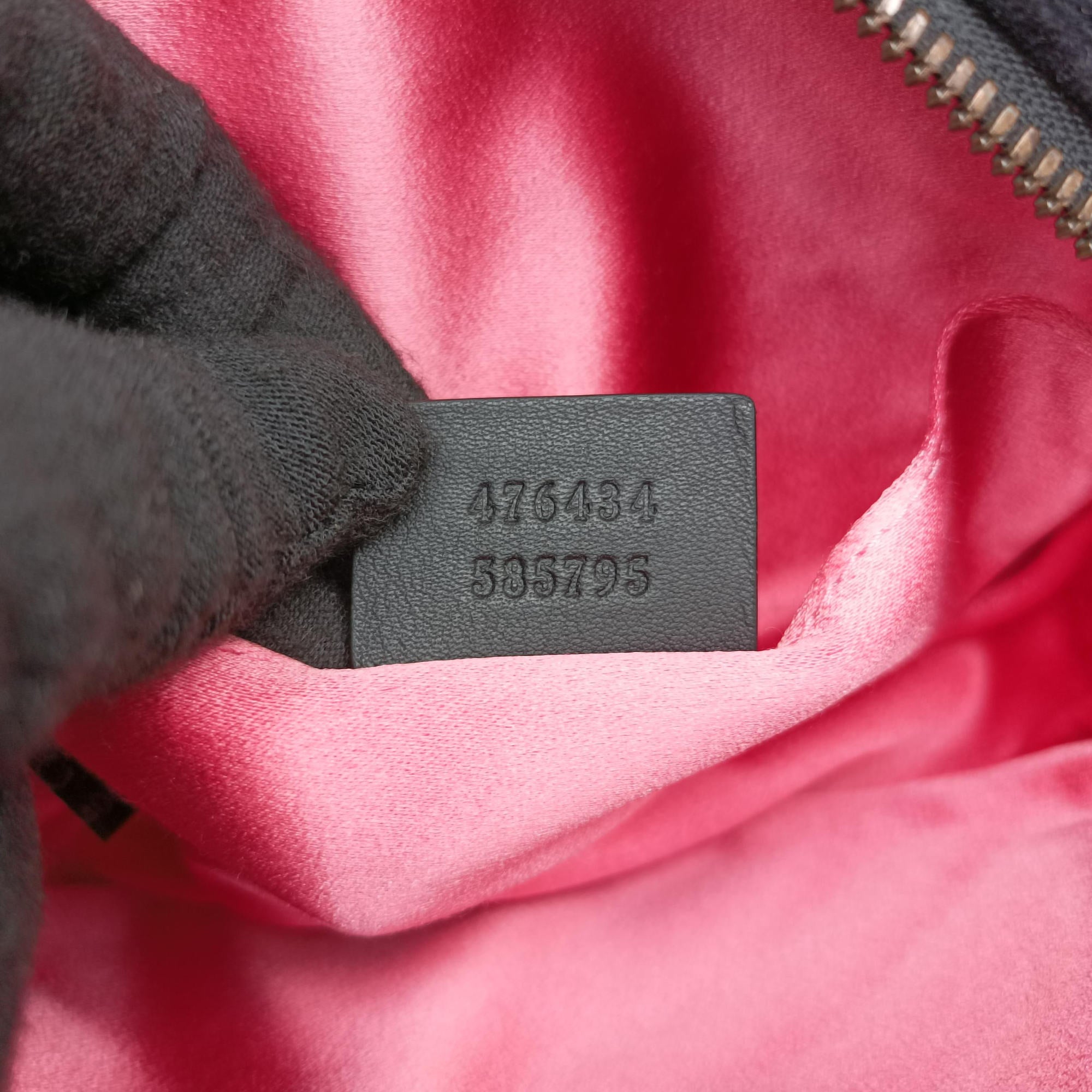 GG Marmont Black velour 476434 D024404412GGマーモント ブラック ベロア 476434 D024404412