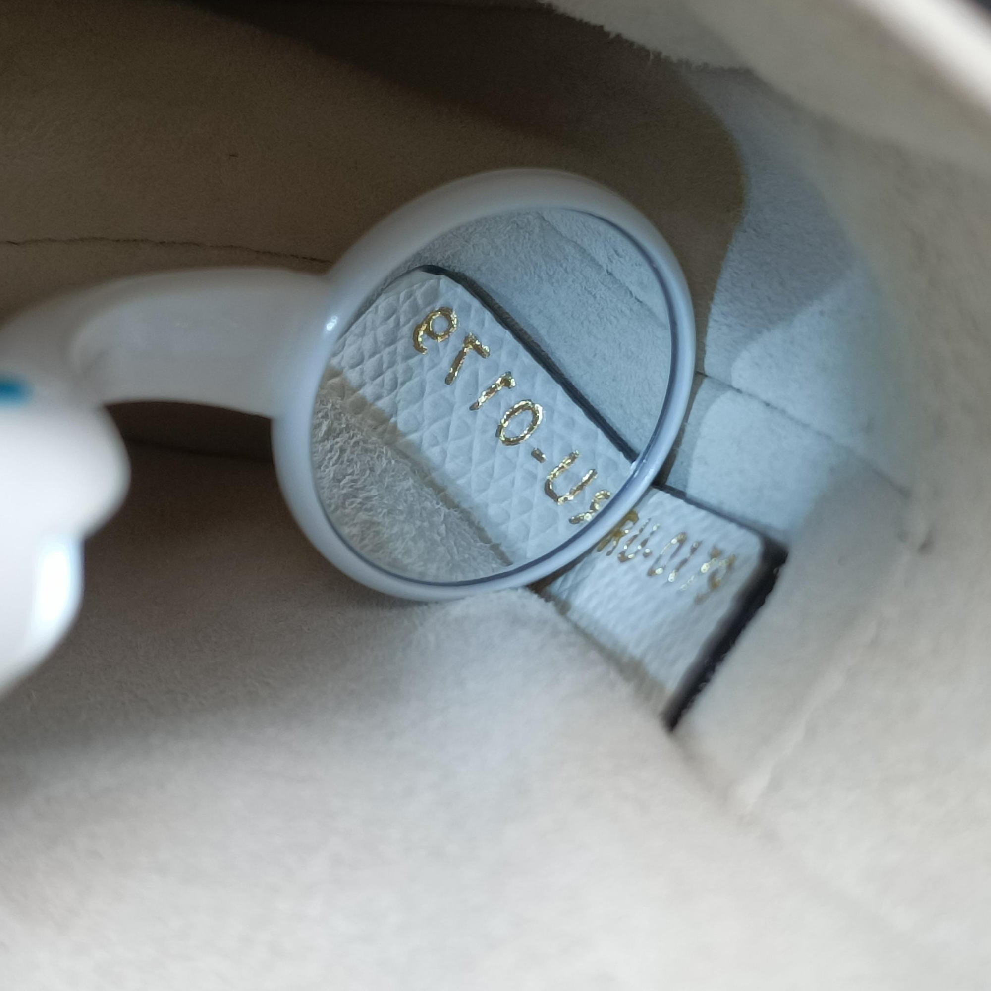 Saddle White Leather 05-RU-0179サドル ホワイト レザー 05-RU-0179