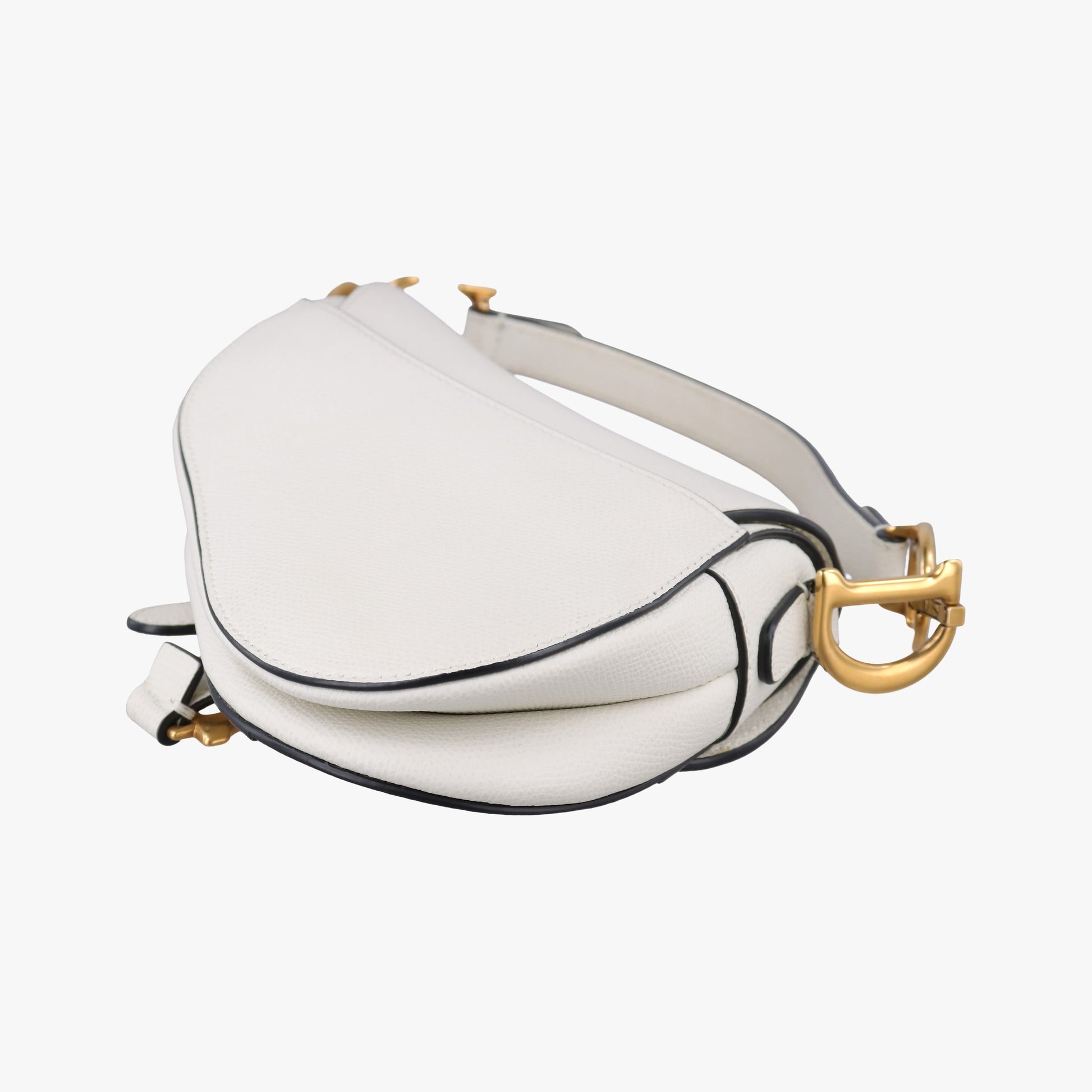 Saddle White Leather 05-RU-0179サドル ホワイト レザー 05-RU-0179