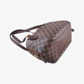 Pre-owned Louis Vuitton BELEM MM EBENE Damier Canvas N51174 handbag | stylenewstar