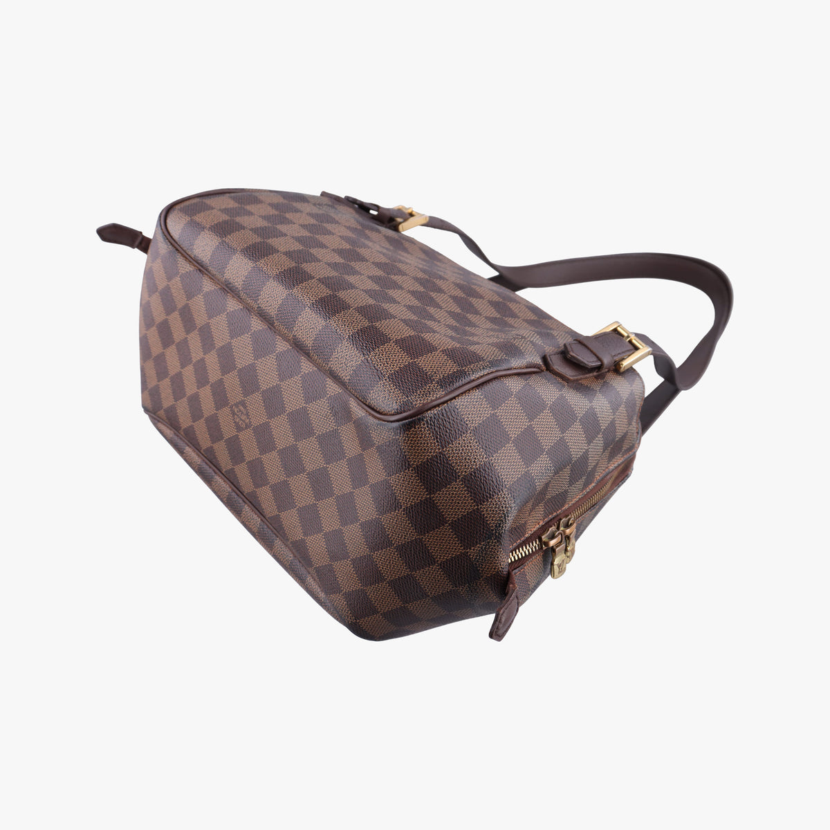 Pre-owned Louis Vuitton BELEM MM EBENE Damier Canvas N51174 handbag | stylenewstar