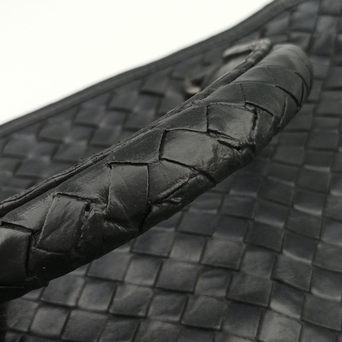Intrecciato Black lambskin B00800840Iイントレチャート ブラック ラムスキン B00800840I
