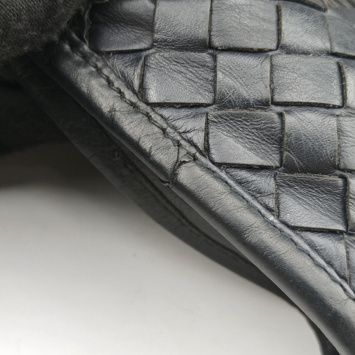 Intrecciato Black lambskin B00800840Iイントレチャート ブラック ラムスキン B00800840I