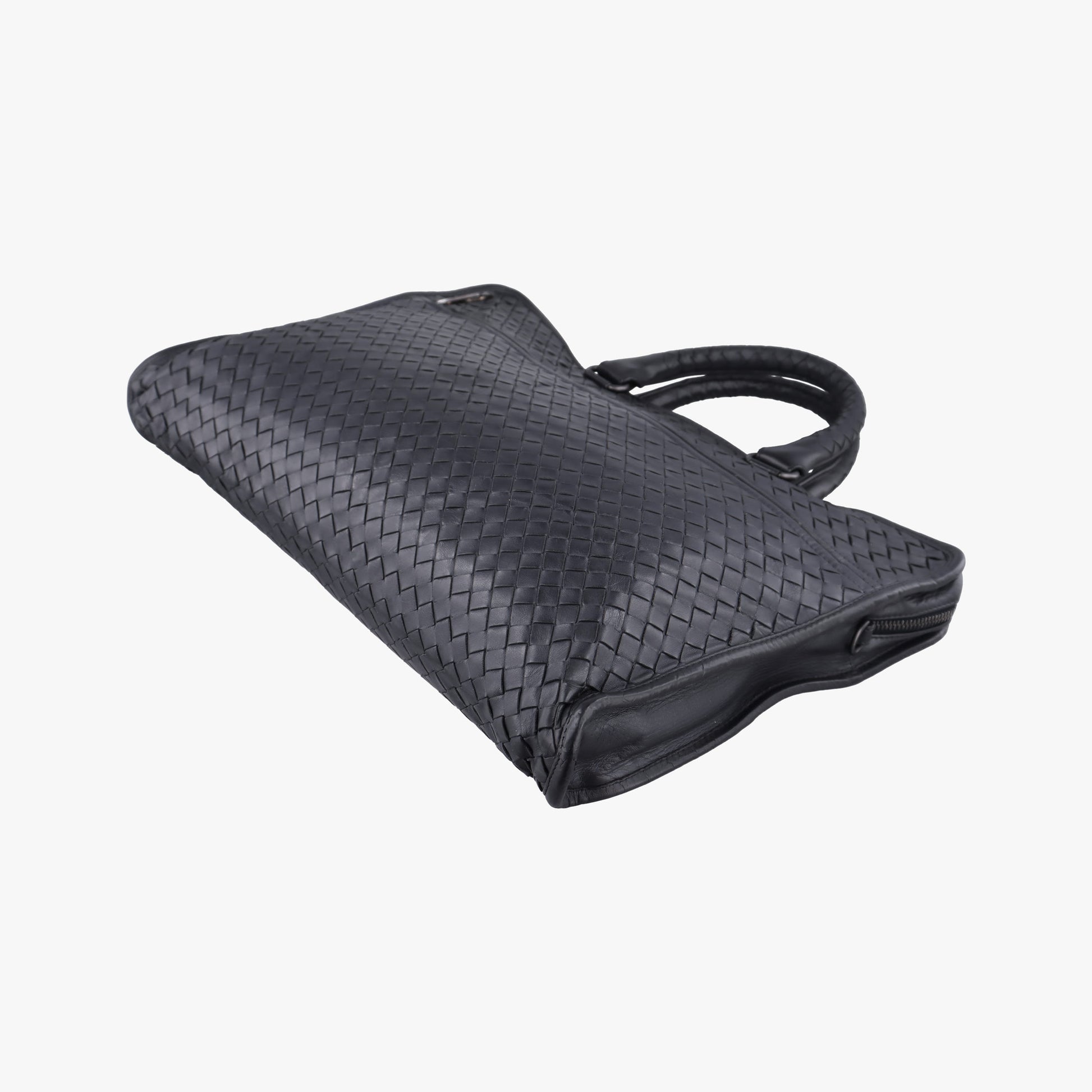 Intrecciato Black lambskin B00800840Iイントレチャート ブラック ラムスキン B00800840I