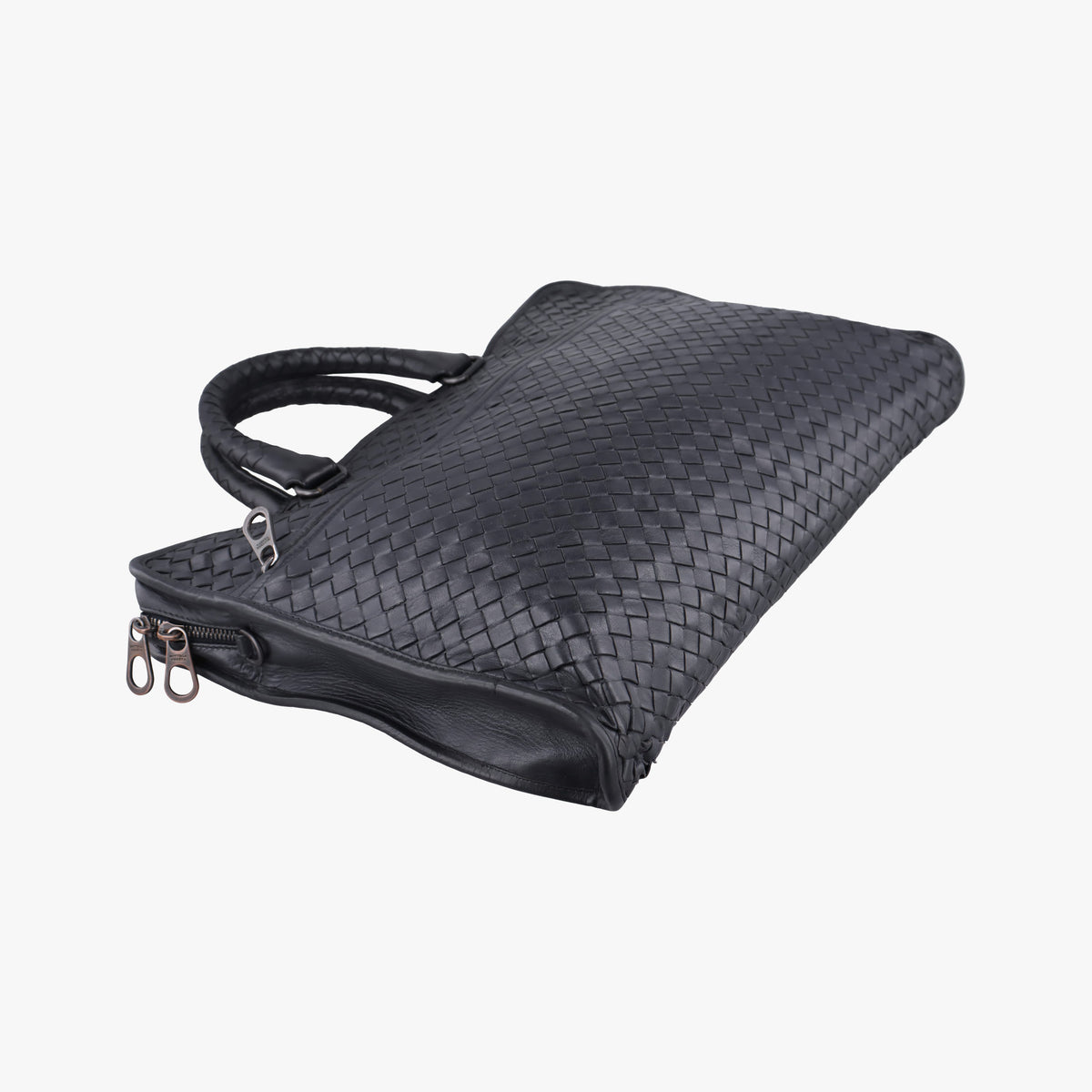 Intrecciato Black lambskin B00800840Iイントレチャート ブラック ラムスキン B00800840I