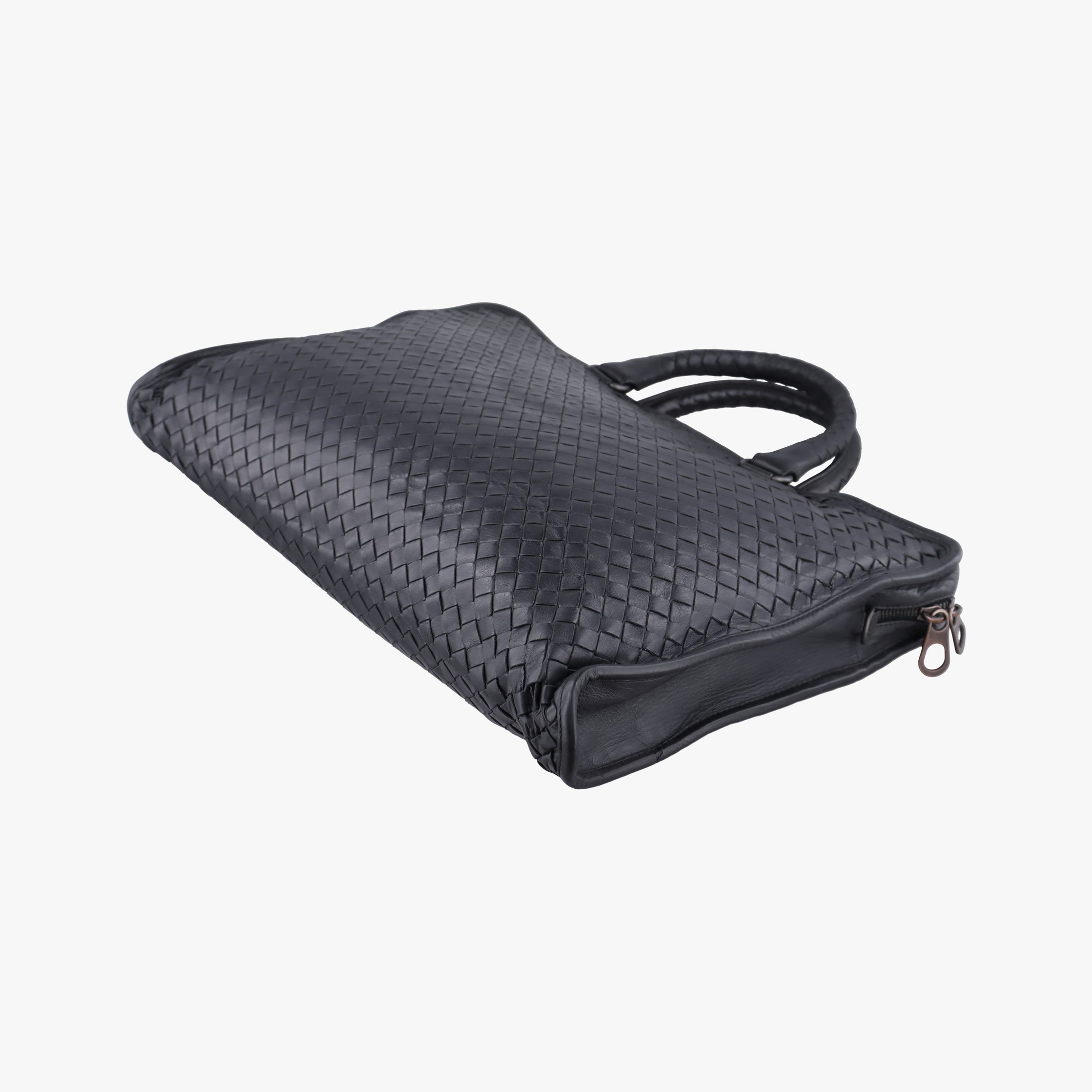 Intrecciato Black lambskin B00800840Iイントレチャート ブラック ラムスキン B00800840I