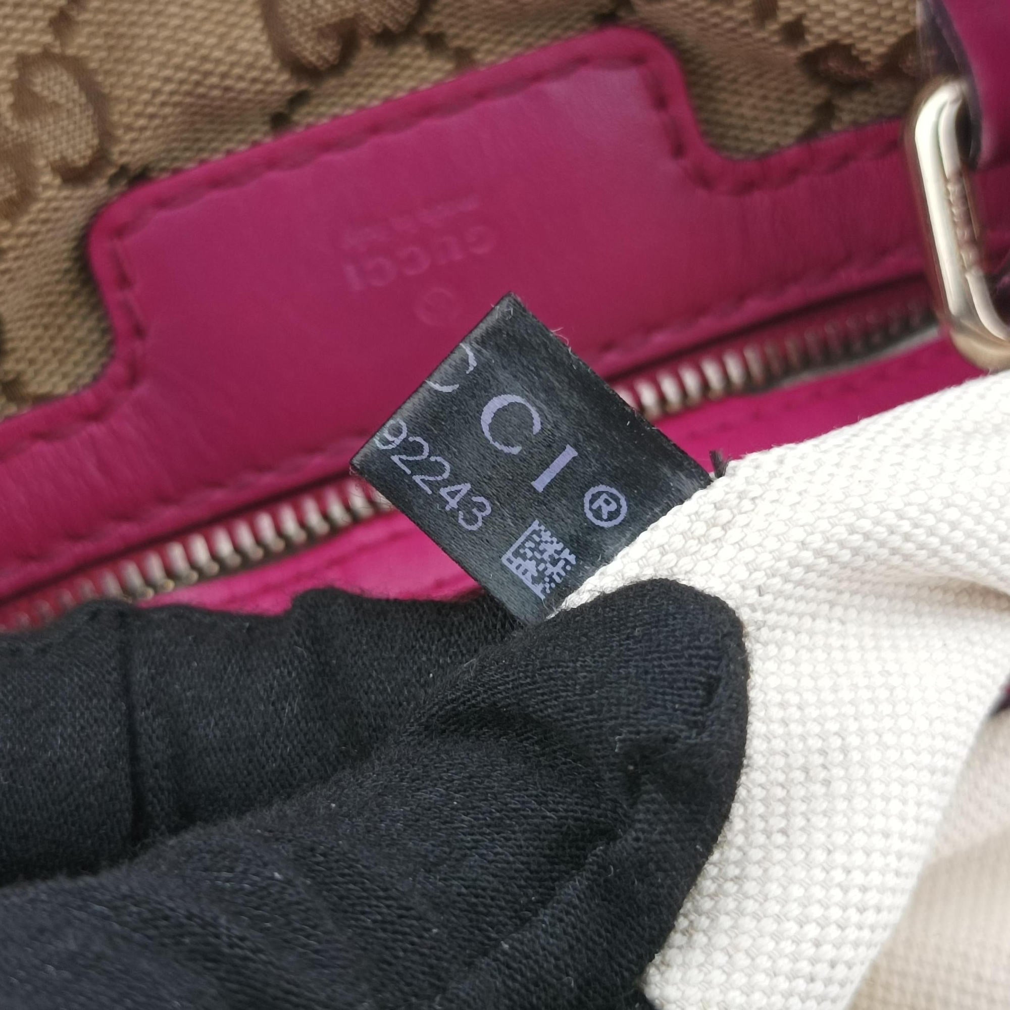 Sherry Line beige×rose Canvas×Leather 247205 C015392243シェリーライン ベージュ×ローズ キャンバス×レザー 247205 C015392243