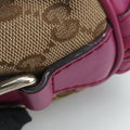 Sherry Line beige×rose Canvas×Leather 247205 C015392243シェリーライン ベージュ×ローズ キャンバス×レザー 247205 C015392243