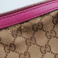 Sherry Line beige×rose Canvas×Leather 247205 C015392243シェリーライン ベージュ×ローズ キャンバス×レザー 247205 C015392243