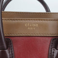 luggage nano shopper Black× burgundy ×Brown Leather V-ZP-0172ラゲージナノショッパー ブラック×ワインレッド×ブラウン レザー V-ZP-0172