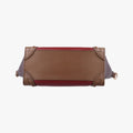 luggage nano shopper Black× burgundy ×Brown Leather V-ZP-0172ラゲージナノショッパー ブラック×ワインレッド×ブラウン レザー V-ZP-0172