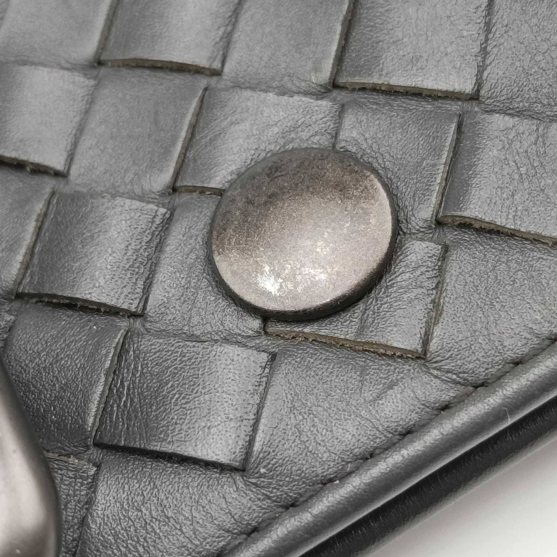Intrecciato Shopper Acatl Grey lambskin B01745346Vイントレチャート ショッパー アキャトル グレー ラムスキン B01745346V