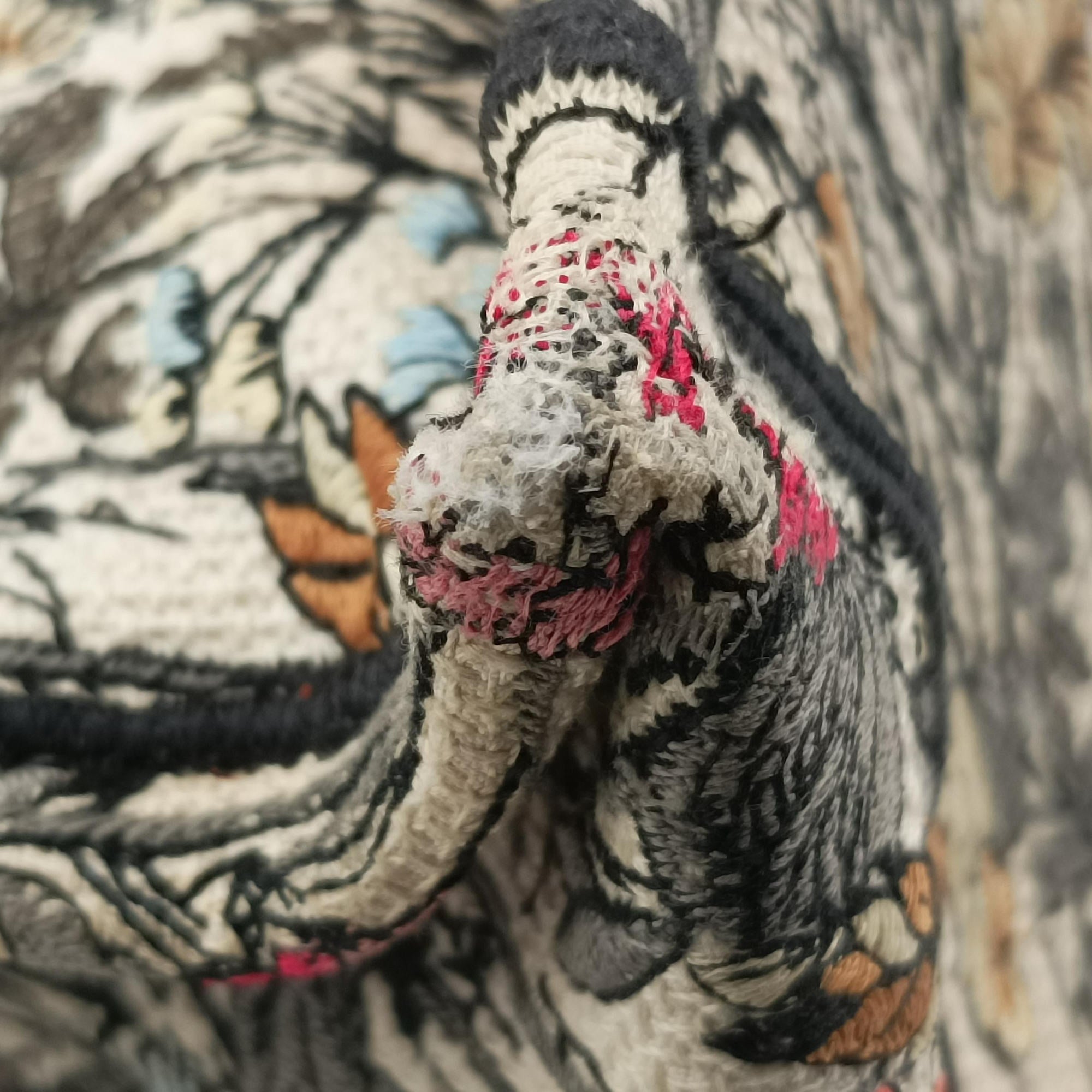 Book Tote Multicolour Jacquard 50-MA-1200ブックトート マルチカラー ジャガード 50-MA-1200