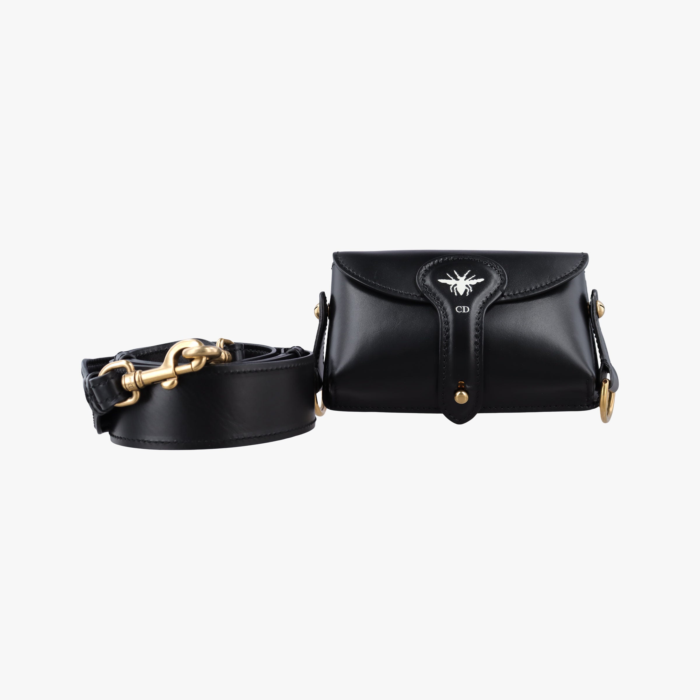 Mini D-Bee Black Leather 35-MA-1126ミニ D-Bee ブラック レザー 35-MA-1126
