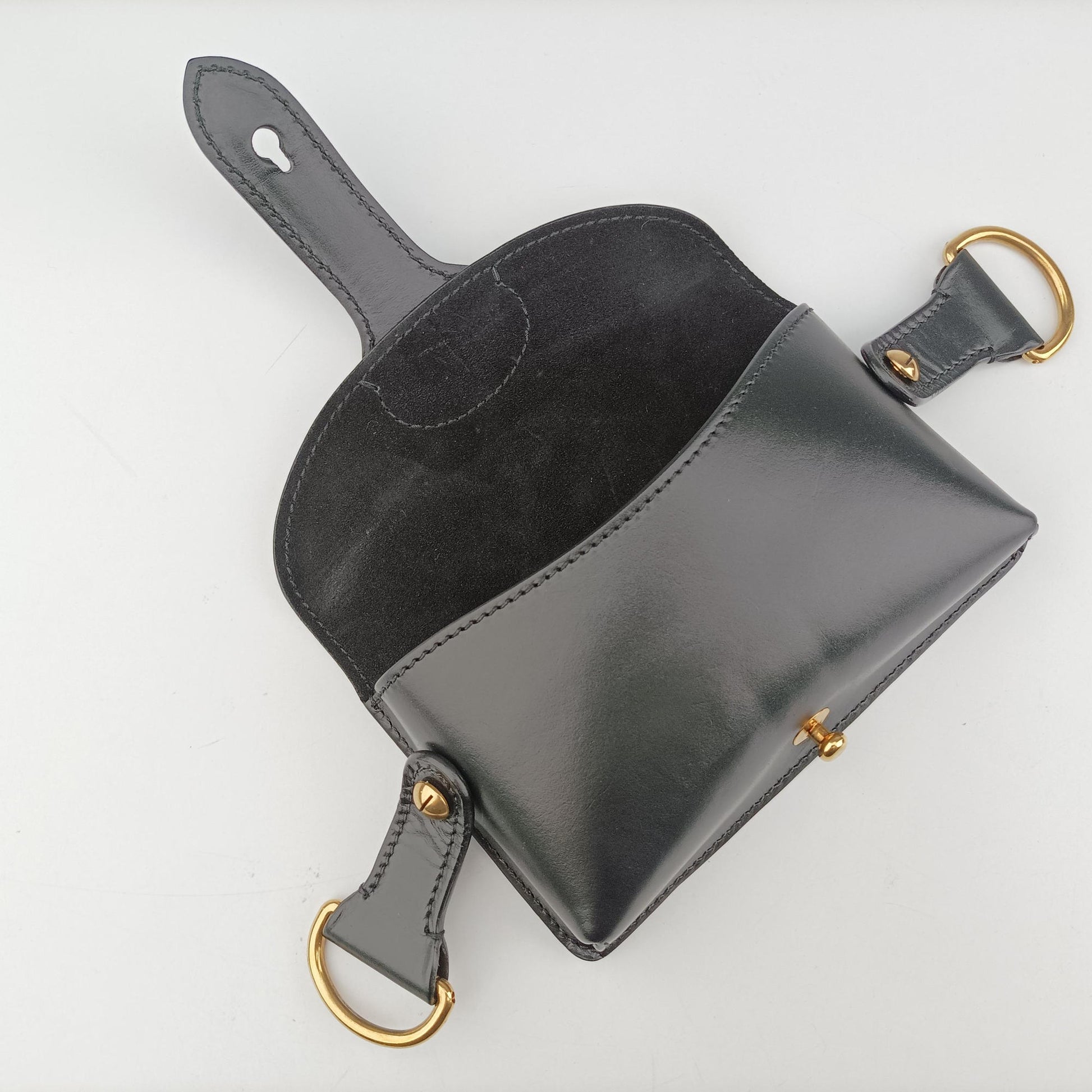 Mini D-Bee Black Leather 35-MA-1126ミニ D-Bee ブラック レザー 35-MA-1126