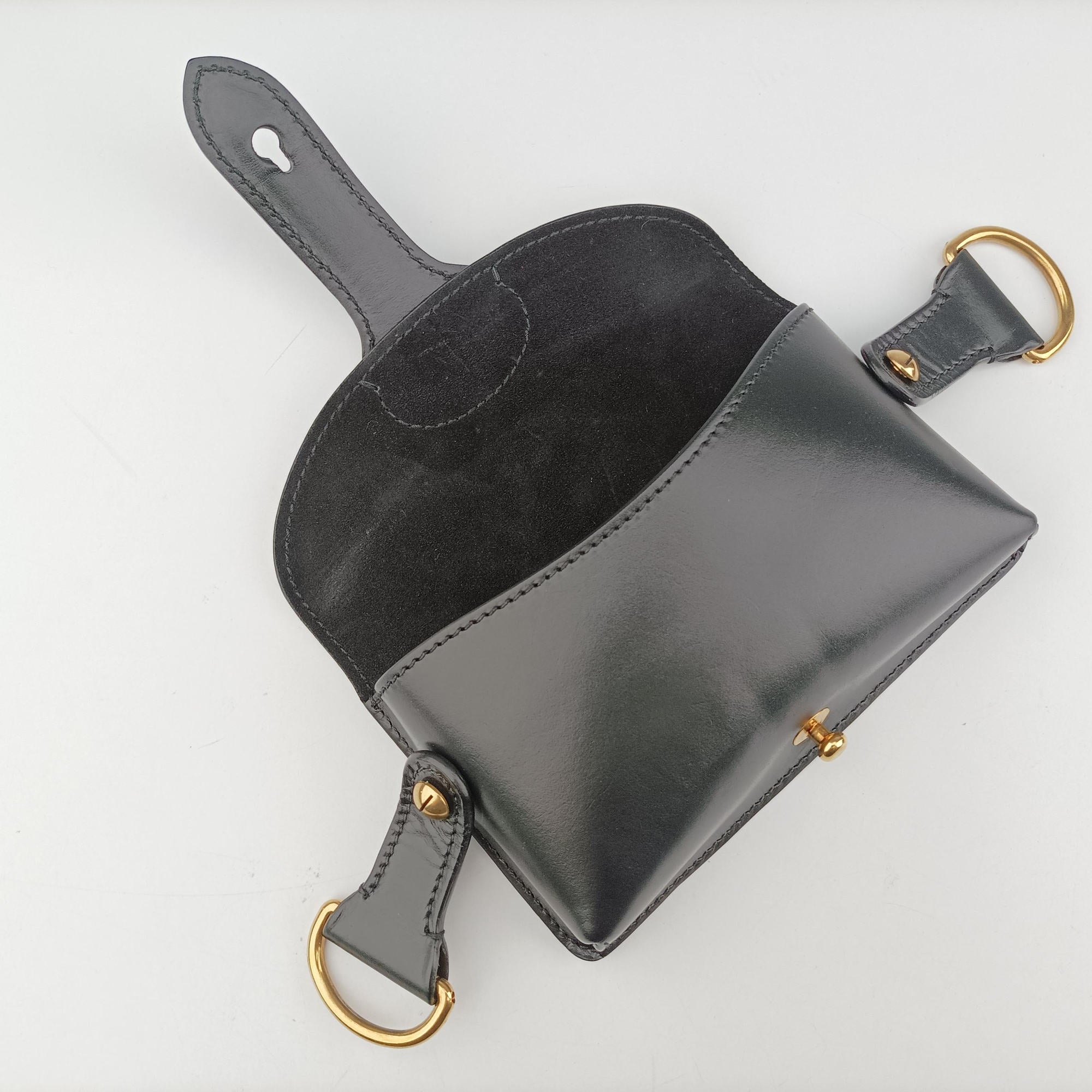 Mini D-Bee Black Leather 35-MA-1126ミニ D-Bee ブラック レザー 35-MA-1126