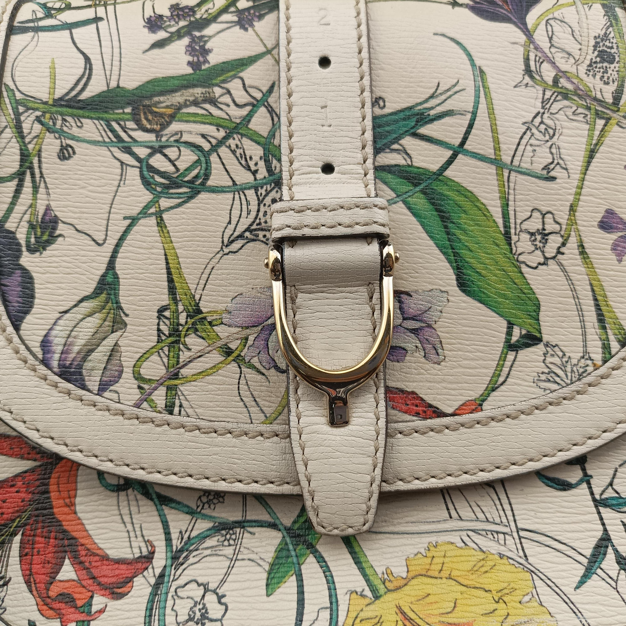 Nice GG Supreme Multicolour Leather 336749 A016038448ナイスGGフローラ マルチカラー レザー 336749 A016038448