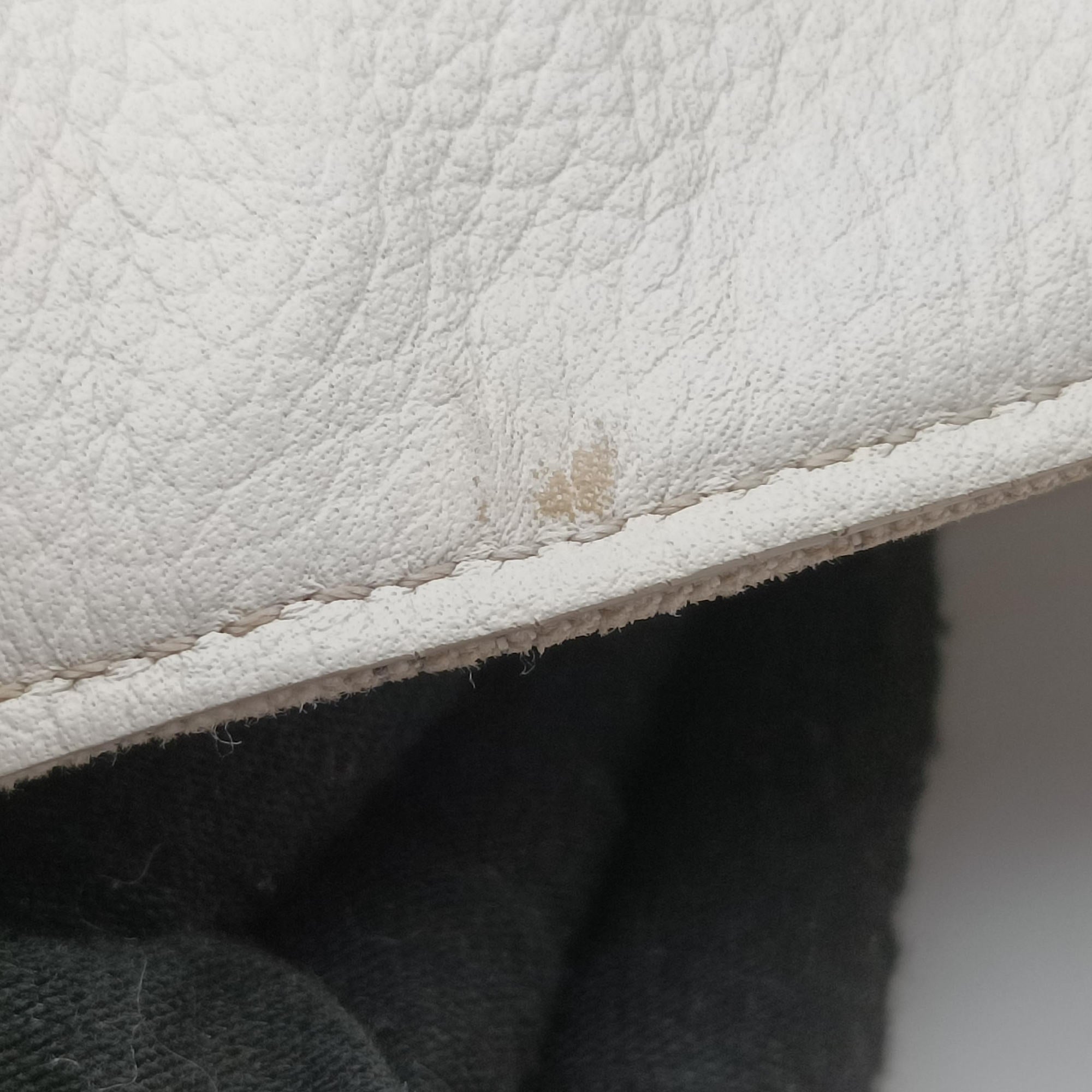 Saddle White Jacquard × Leather 16-BO-0242サドルバッグ ホワイト ジャガード×レザー 16-BO-0242