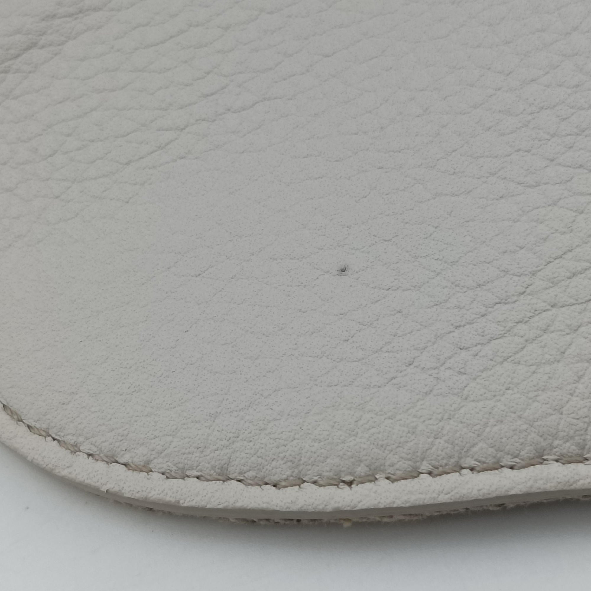 Saddle White Jacquard × Leather 16-BO-0242サドルバッグ ホワイト ジャガード×レザー 16-BO-0242