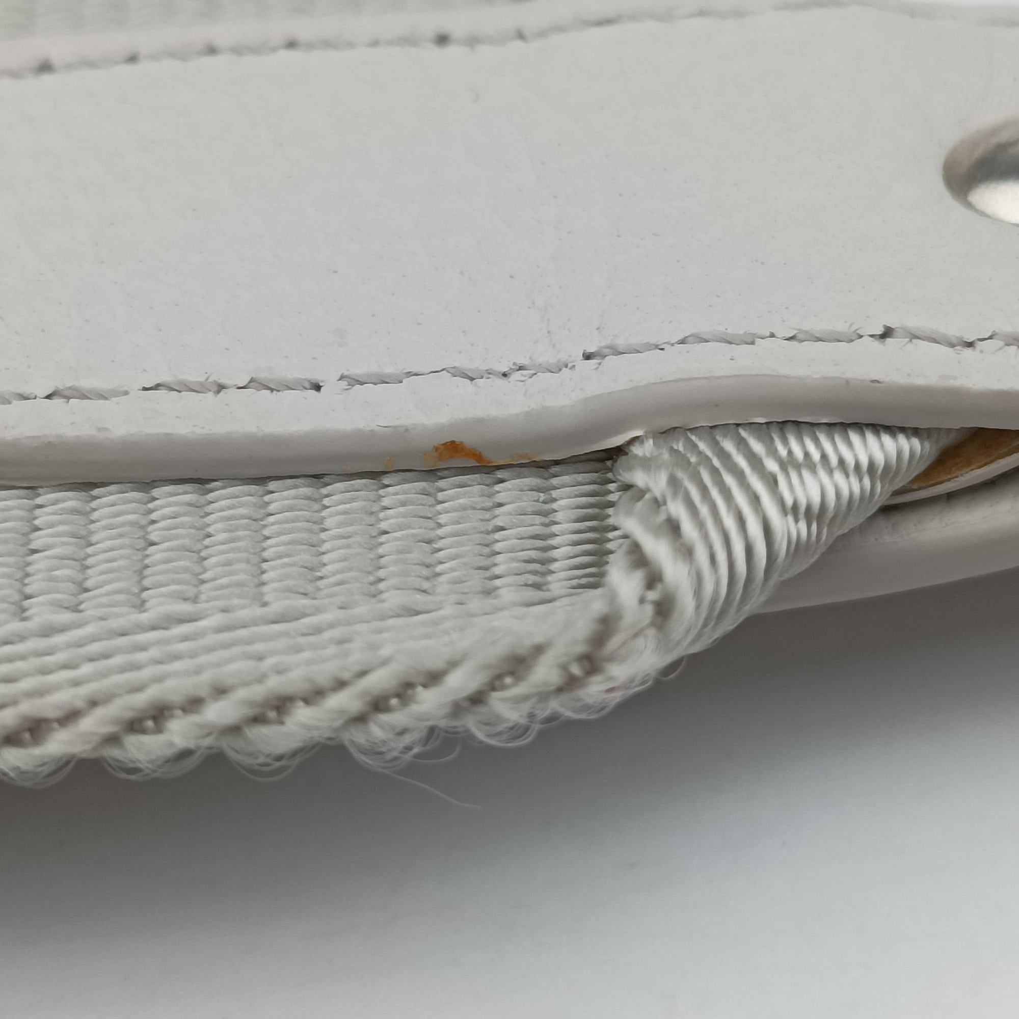 Saddle White Jacquard × Leather 16-BO-0242サドルバッグ ホワイト ジャガード×レザー 16-BO-0242