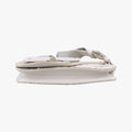 Saddle White Jacquard × Leather 16-BO-0242サドルバッグ ホワイト ジャガード×レザー 16-BO-0242