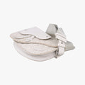 Saddle White Jacquard × Leather 16-BO-0242サドルバッグ ホワイト ジャガード×レザー 16-BO-0242
