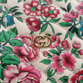 GG Marmont Flower Print Heart Multicolour Leather 740355 A040805972GGマーモント フラワー プリント ハート マルチカラー レザー 740355 A040805972